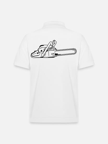 Tronçonneuse - Polo PREPSTER bio Stanley/Stella Unisexe - blanc