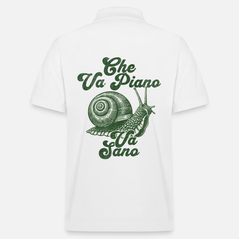 Che va piano va sano - Polo PREPSTER bio Stanley/Stella Unisexe - blanc