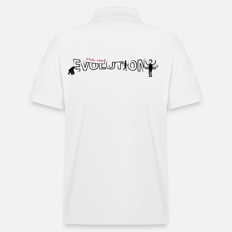 Hula hop Evolution - Polo PREPSTER bio Stanley/Stella Unisexe - blanc