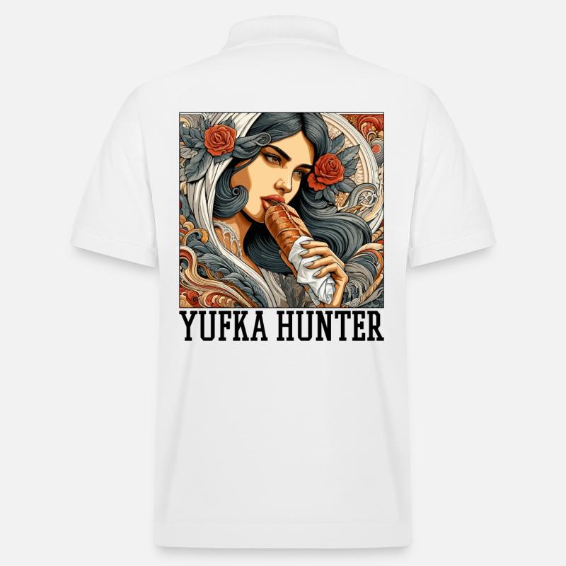 Cadeau Yufka Hunter Kebab - Polo PREPSTER bio Stanley/Stella Unisexe - blanc