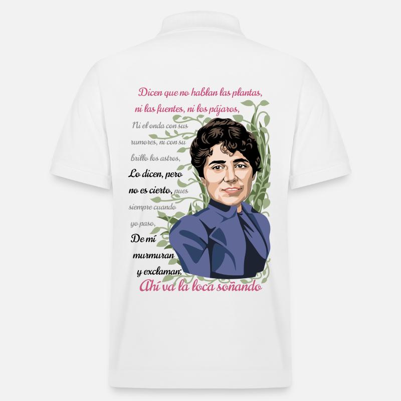 Rosalía - Stanley/Stella Unisex Bio-Poloshirt PREPSTER - Weiß