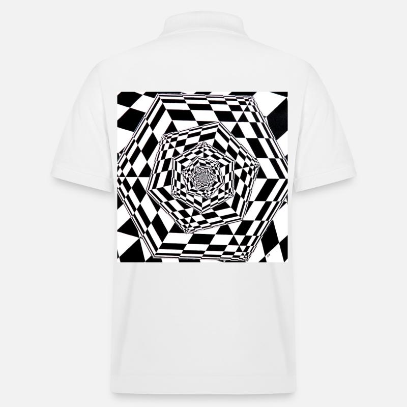 cube rentrant - Polo PREPSTER bio Stanley/Stella Unisexe - blanc