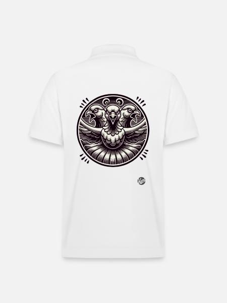 Doves of Rage - Stanley/Stella Unisex Organic Polo Shirt PREPSTER - white