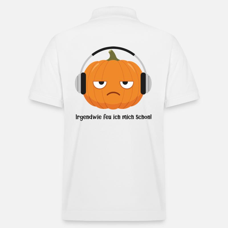 Ich freu mich schon ! - Stanley/Stella Unisex Bio-Poloshirt PREPSTER - Weiß