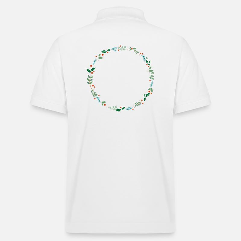 Un renne bondissant - Polo PREPSTER bio Stanley/Stella Unisexe - blanc
