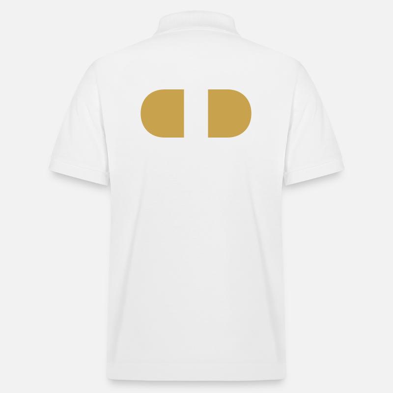 controller-split-gold - Stanley/Stella Unisex Bio-Poloshirt PREPSTER - Weiß