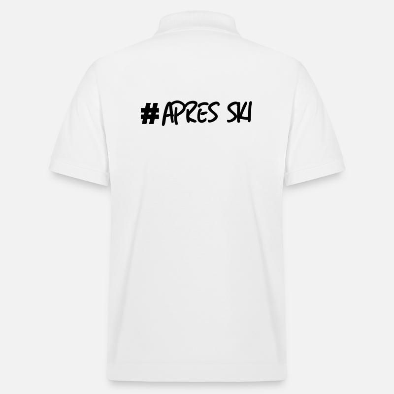 #Apresski - Stanley/Stella Unisex Bio-Poloshirt PREPSTER - Weiß
