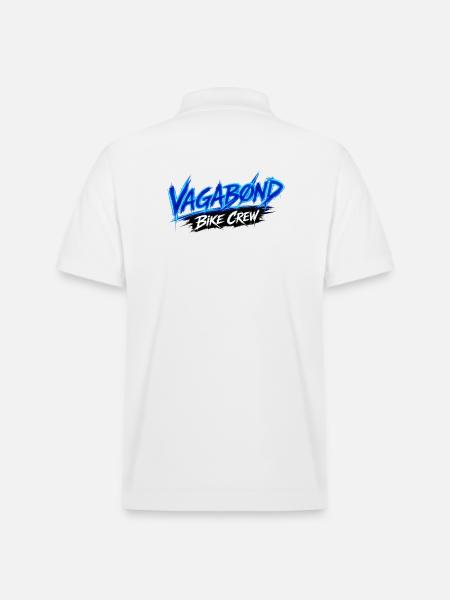 VAGABØND_BIKE_CREW_1 - Stanley/Stella Unisex Bio-Poloshirt PREPSTER - Weiß