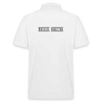 Musical_Director - Polo PREPSTER bio Stanley/Stella Unisexe - blanc - Dos - Andy (188cm)
