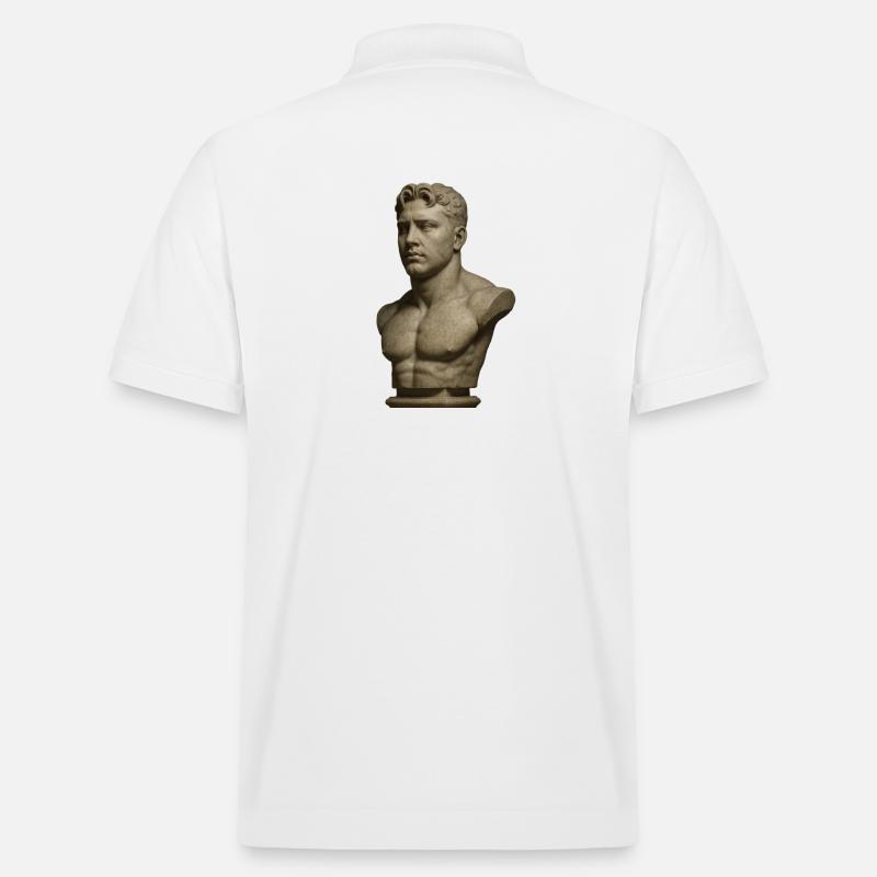 Statue - Polo PREPSTER bio Stanley/Stella Unisexe - blanc