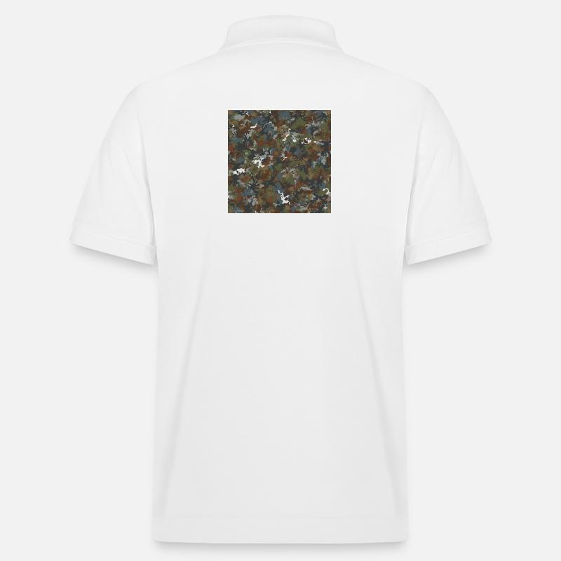 Waldtarnung 4 Saisons - Stanley/Stella Unisex Bio-Poloshirt PREPSTER - Weiß