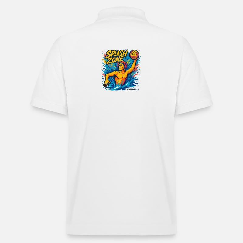 Splash Zone Water Polo Champion - Polo PREPSTER bio Stanley/Stella Unisexe - blanc