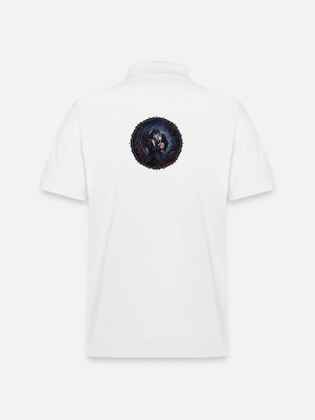 Dark Romance Fantasy - Stanley/Stella Unisex Organic Polo Shirt PREPSTER - white