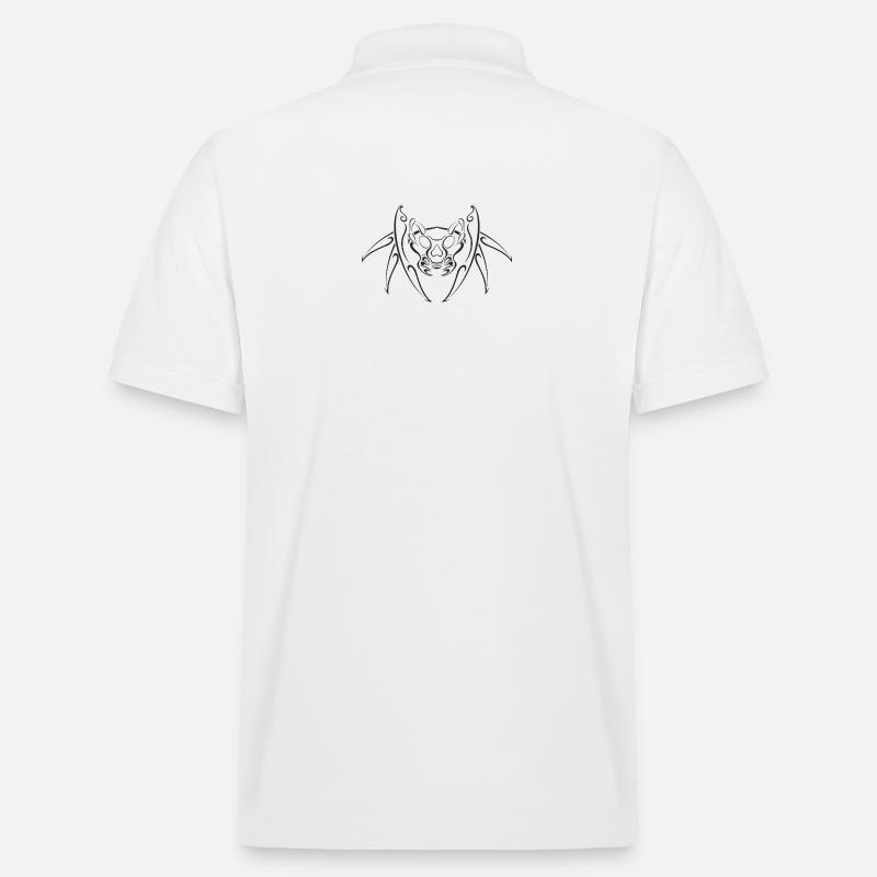 Tribal_Ant - Stanley/Stella Unisex Bio-Poloshirt PREPSTER - Weiß