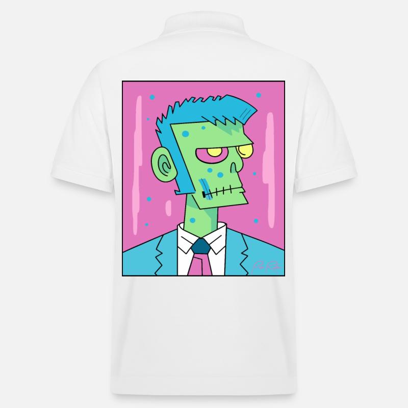 Gestionnaire à succès Zombie - Polo PREPSTER bio Stanley/Stella Unisexe - blanc