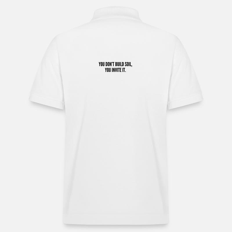 Soil 2 - Stanley/Stella Unisex Bio-Poloshirt PREPSTER - Weiß