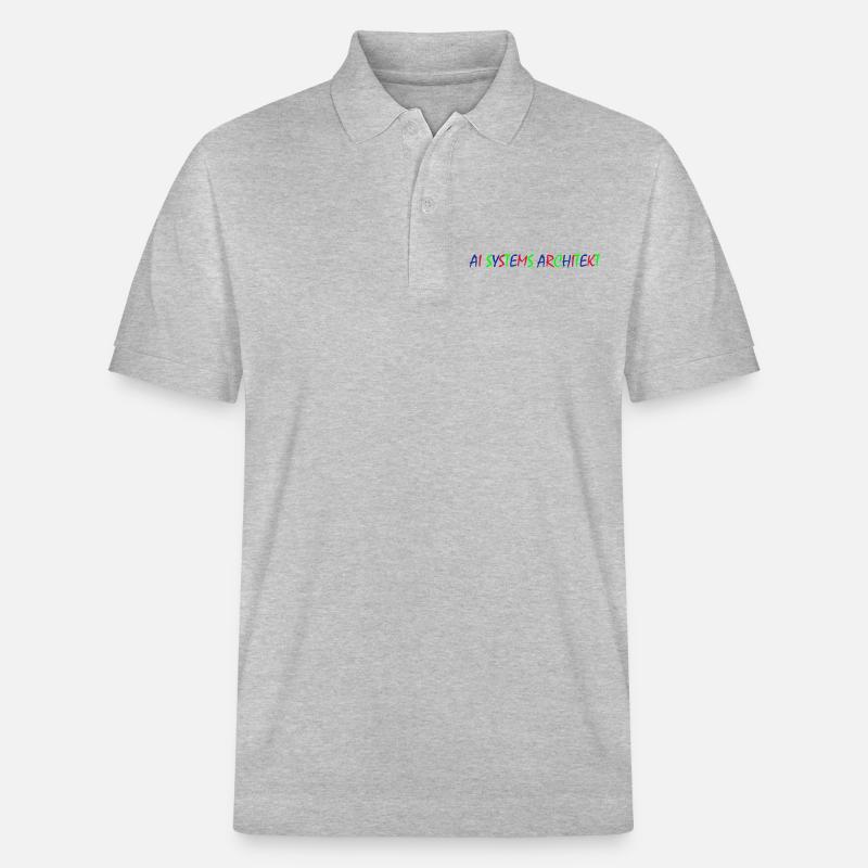 AI Systems Architekt - Stanley/Stella Unisex Bio-Poloshirt PREPSTER - Grau meliert
