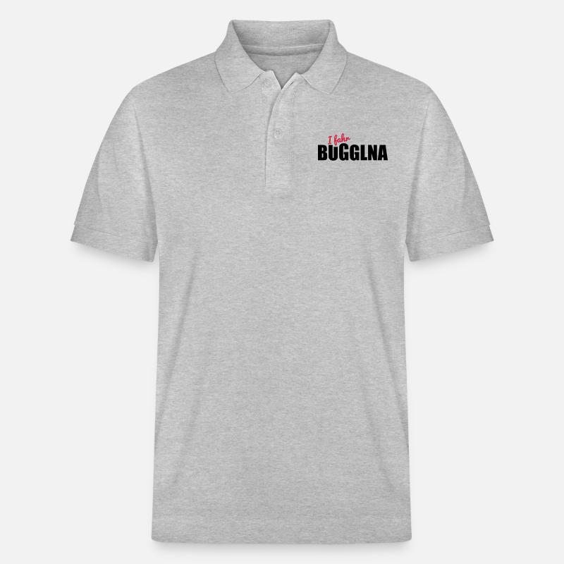 Buggl na - Stanley/Stella Unisex Bio-Poloshirt PREPSTER - Grau meliert