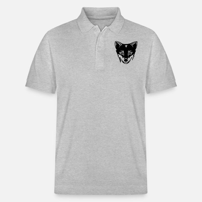 Fuchs - Stanley/Stella Unisex Bio-Poloshirt PREPSTER - Grau meliert