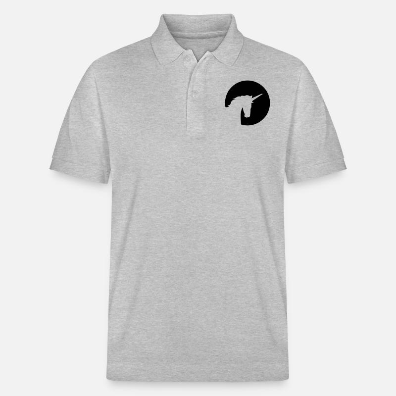 Licorne - Polo PREPSTER bio Stanley/Stella Unisexe - gris chiné