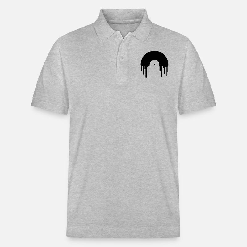 record_disc - Stanley/Stella Unisex Bio-Poloshirt PREPSTER - Grau meliert