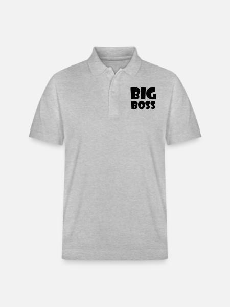 big_boss_1c - Polo PREPSTER bio Stanley/Stella Unisexe - gris chiné