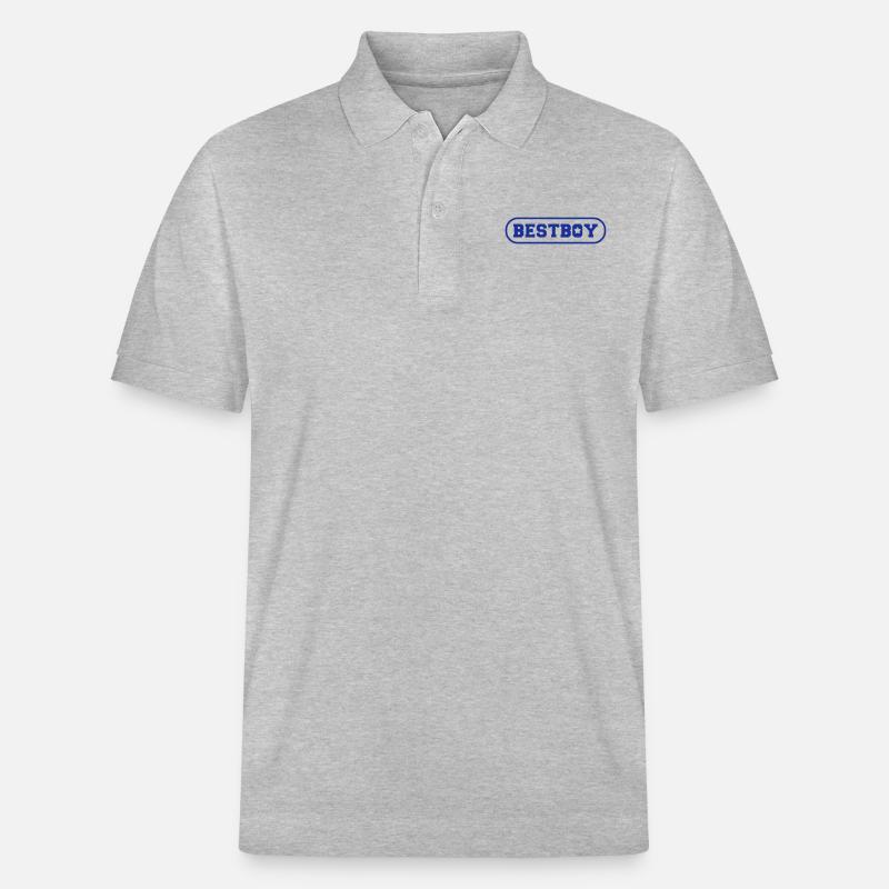 bestboy - Stanley/Stella Unisex Bio-Poloshirt PREPSTER - Grau meliert