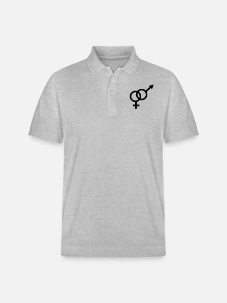 Amour - Polo PREPSTER bio Stanley/Stella Unisexe - gris chiné