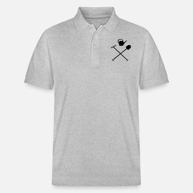 Jardinier - Polo PREPSTER bio Stanley/Stella Unisexe - gris chiné
