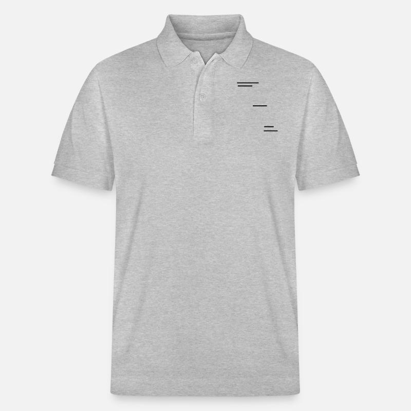 Trajectoires / Trajectories (1c) - Polo PREPSTER bio Stanley/Stella Unisexe - gris chiné