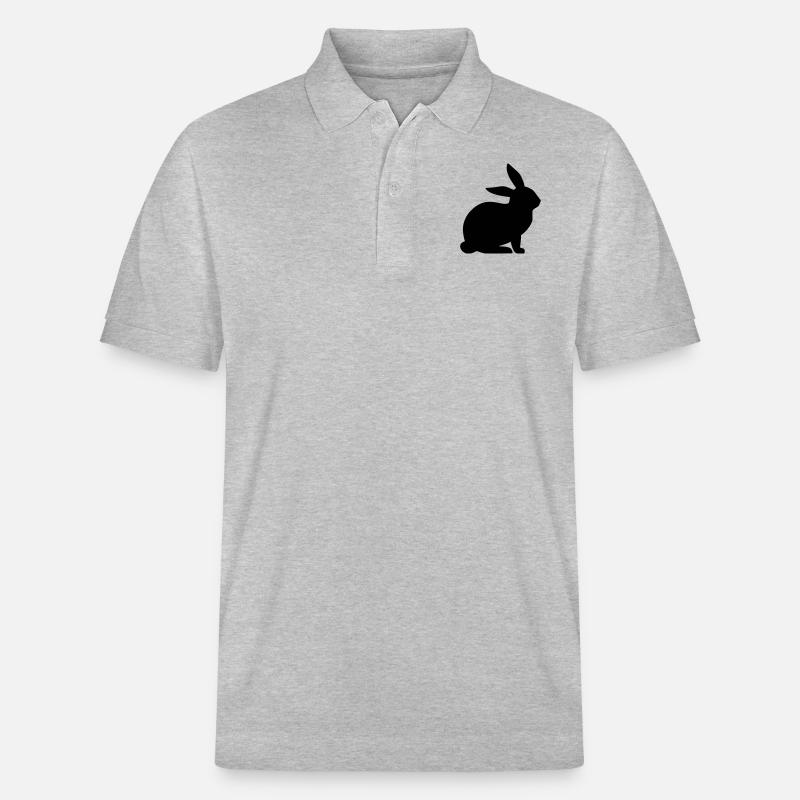 lièvre - Polo PREPSTER bio Stanley/Stella Unisexe - gris chiné