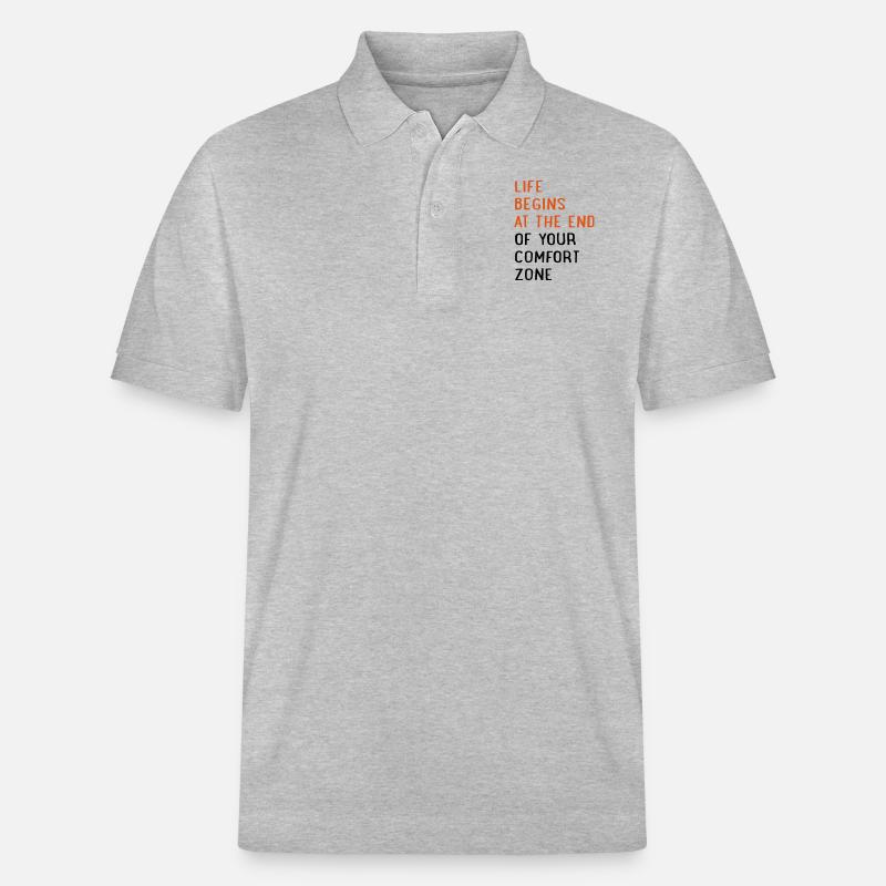 Motivation - Stanley/Stella Unisex Bio-Poloshirt PREPSTER - Grau meliert