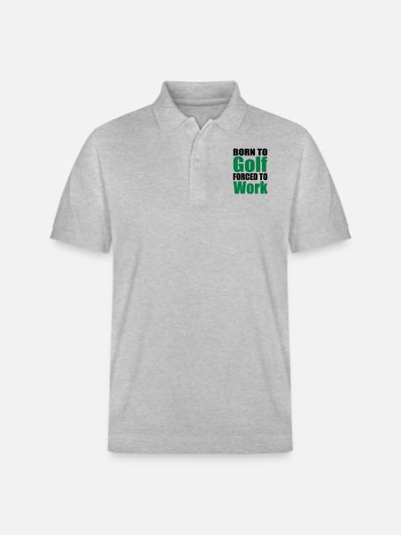 Golf - Stanley/Stella Unisex Bio-Poloshirt PREPSTER - Grau meliert