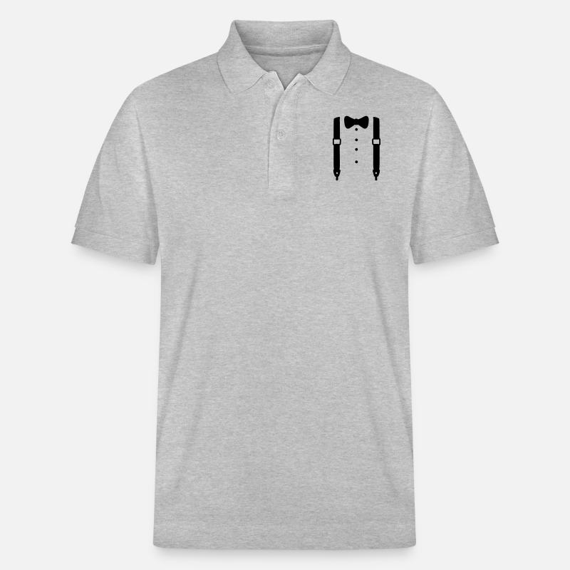 hosenträger - Stanley/Stella Unisex Bio-Poloshirt PREPSTER - Grau meliert