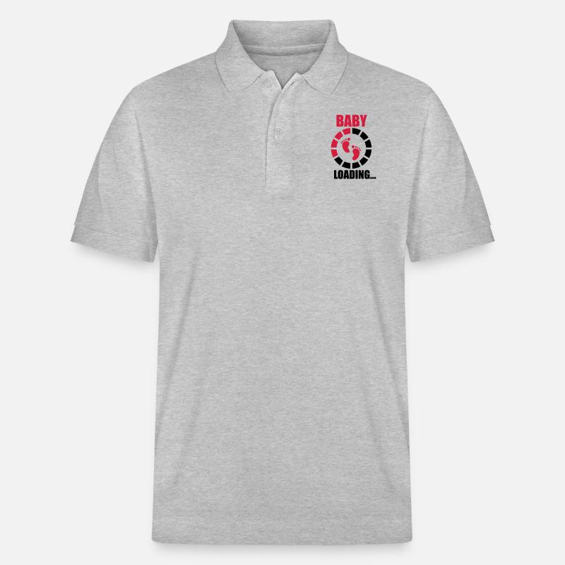 Baby loading - Stanley/Stella Unisex Bio-Poloshirt PREPSTER - Grau meliert