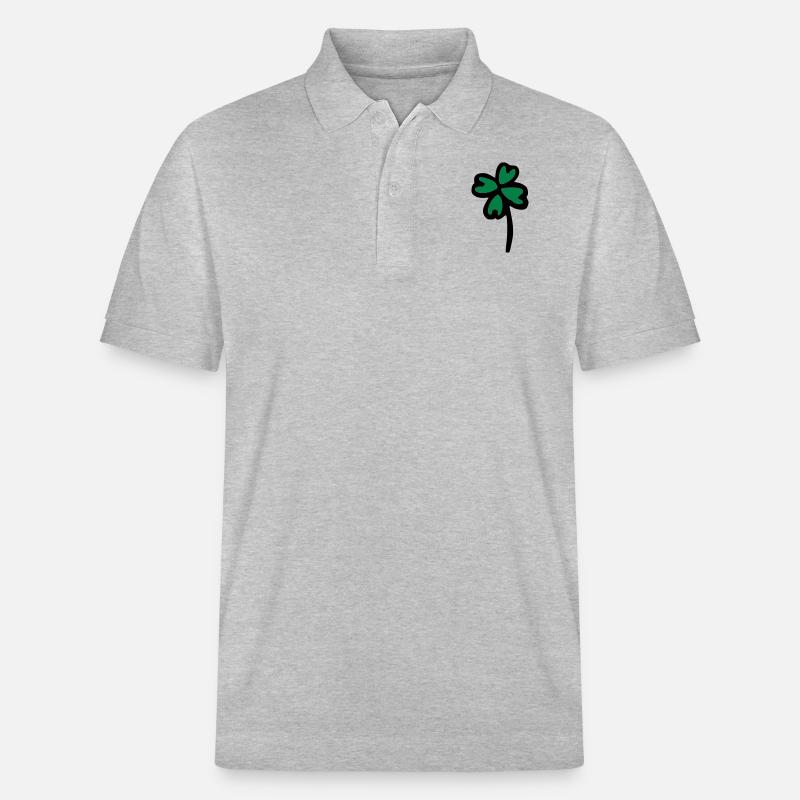 Cloverleaf - Polo PREPSTER bio Stanley/Stella Unisexe - gris chiné