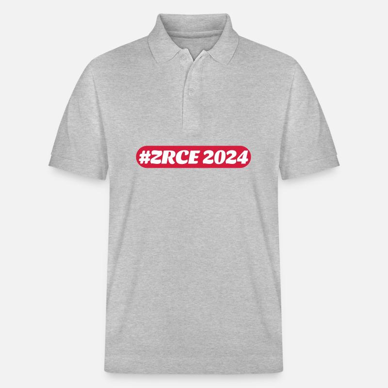 Zrce 2024 - Stanley/Stella Unisex Bio-Poloshirt PREPSTER - Grau meliert