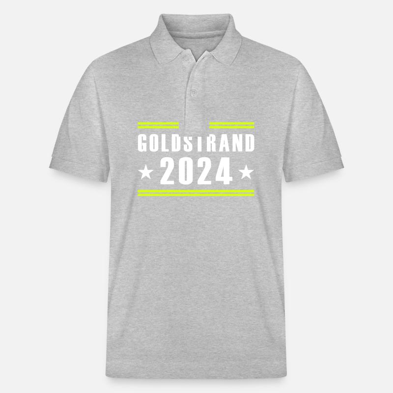 Sables d’or 2024 - Polo PREPSTER bio Stanley/Stella Unisexe - gris chiné
