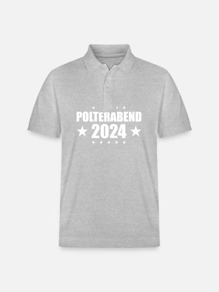 Polterabend 2024 - Stanley/Stella Unisex Bio-Poloshirt PREPSTER - Grau meliert