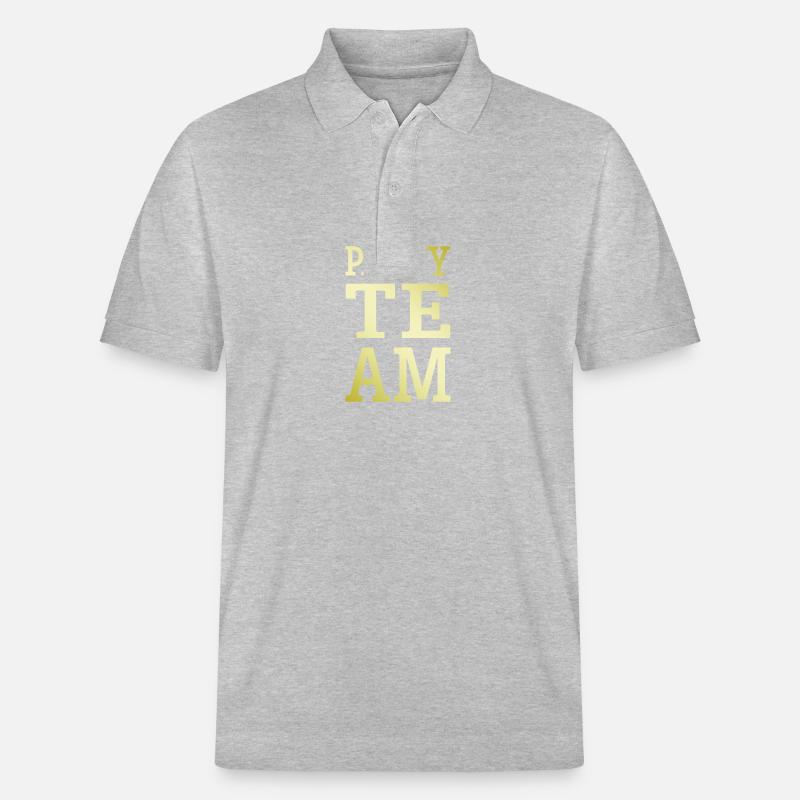 Équipe de fête - Polo PREPSTER bio Stanley/Stella Unisexe - gris chiné