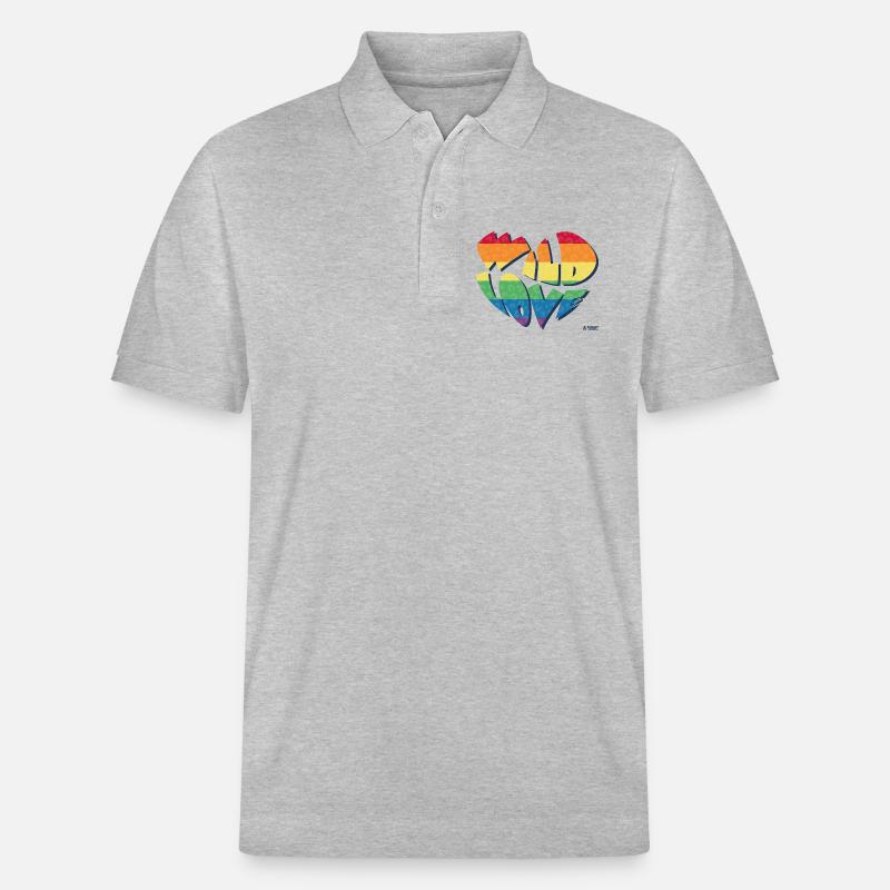Wilde Liebe - Stanley/Stella Unisex Bio-Poloshirt PREPSTER - Grau meliert