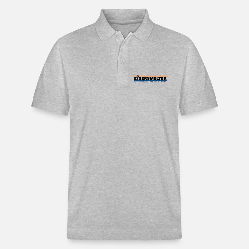 Eisersmelter 1882 - Stanley/Stella Unisex Bio-Poloshirt PREPSTER - Grau meliert