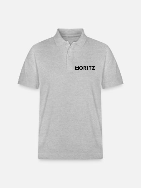 Prénom Moritz - Polo PREPSTER bio Stanley/Stella Unisexe - gris chiné
