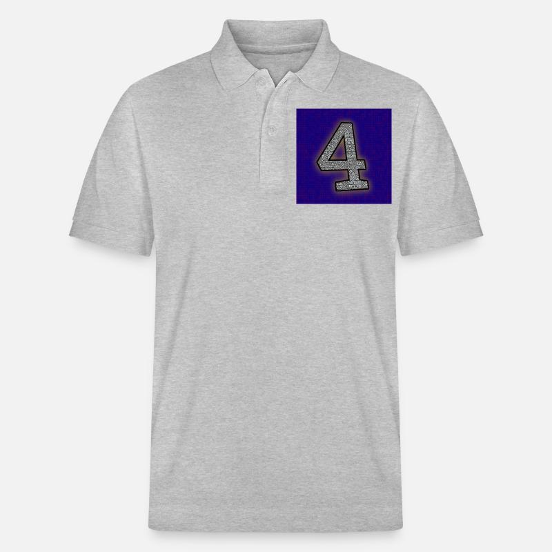 4 (Vier) - Abbild - 2023 - Stanley/Stella Unisex Bio-Poloshirt PREPSTER - Grau meliert