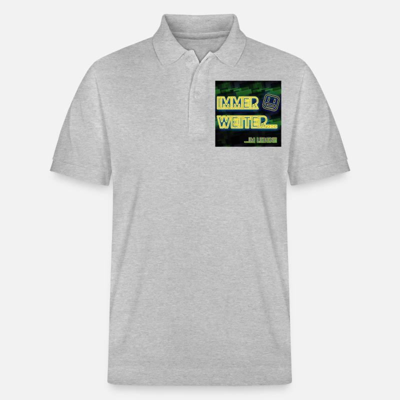 Immer weiter... - Abbild - 2023 - Stanley/Stella Unisex Bio-Poloshirt PREPSTER - Grau meliert