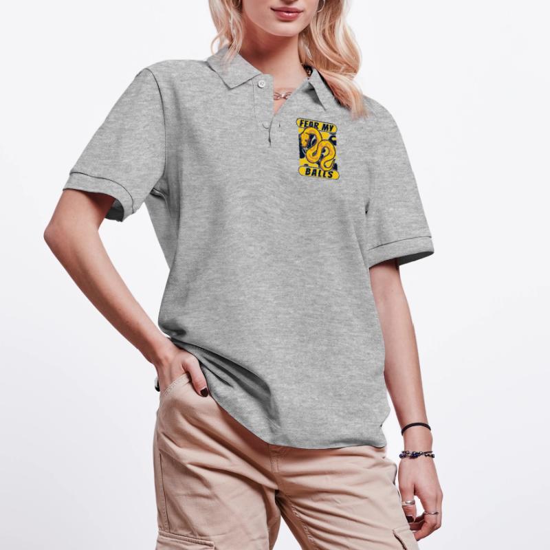Fear My Balls Python Snake Banana Ball Python Polo PREPSTER bio Stanley/Stella Unisexe