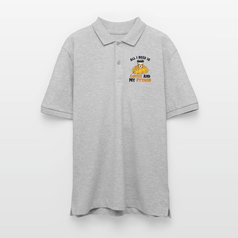 Coffee and Python Python Schlange Banana Ball Stanley/Stella Unisex Bio-Poloshirt PREPSTER