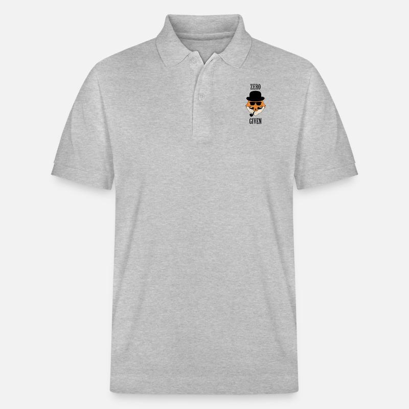 ZERO FOX GIVEN - Stanley/Stella Unisex Bio-Poloshirt PREPSTER - Grau meliert
