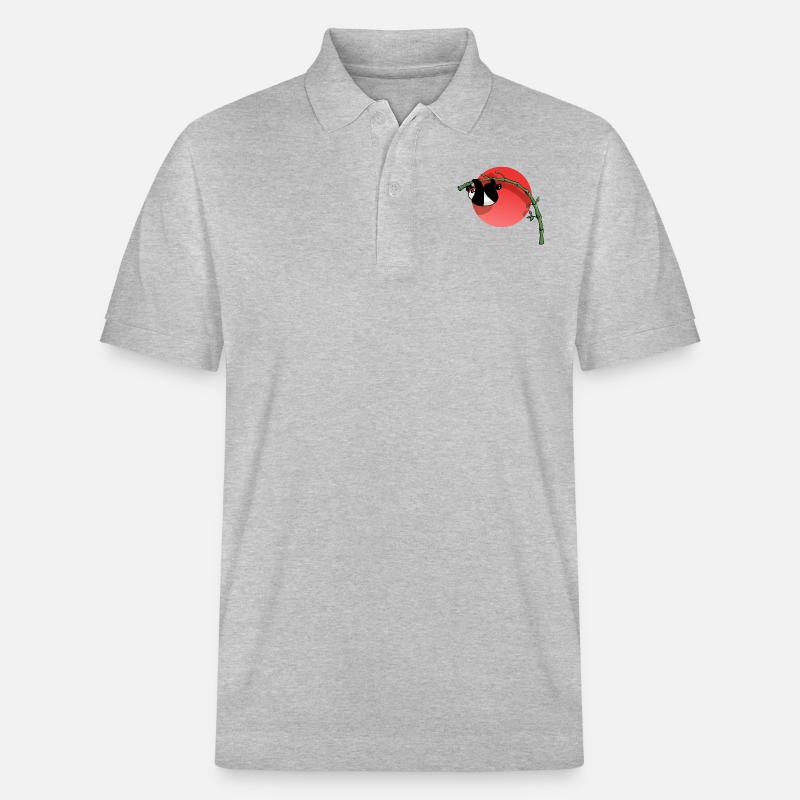 Panda perchise - Polo PREPSTER bio Stanley/Stella Unisexe - gris chiné