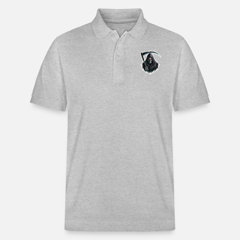 Sensenmann - Stanley/Stella Unisex Bio-Poloshirt PREPSTER - Grau meliert